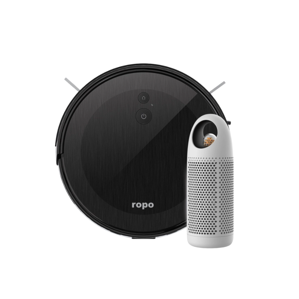 Combo Robô Aspirador Ropo Smart Pet + Refil SecaPro