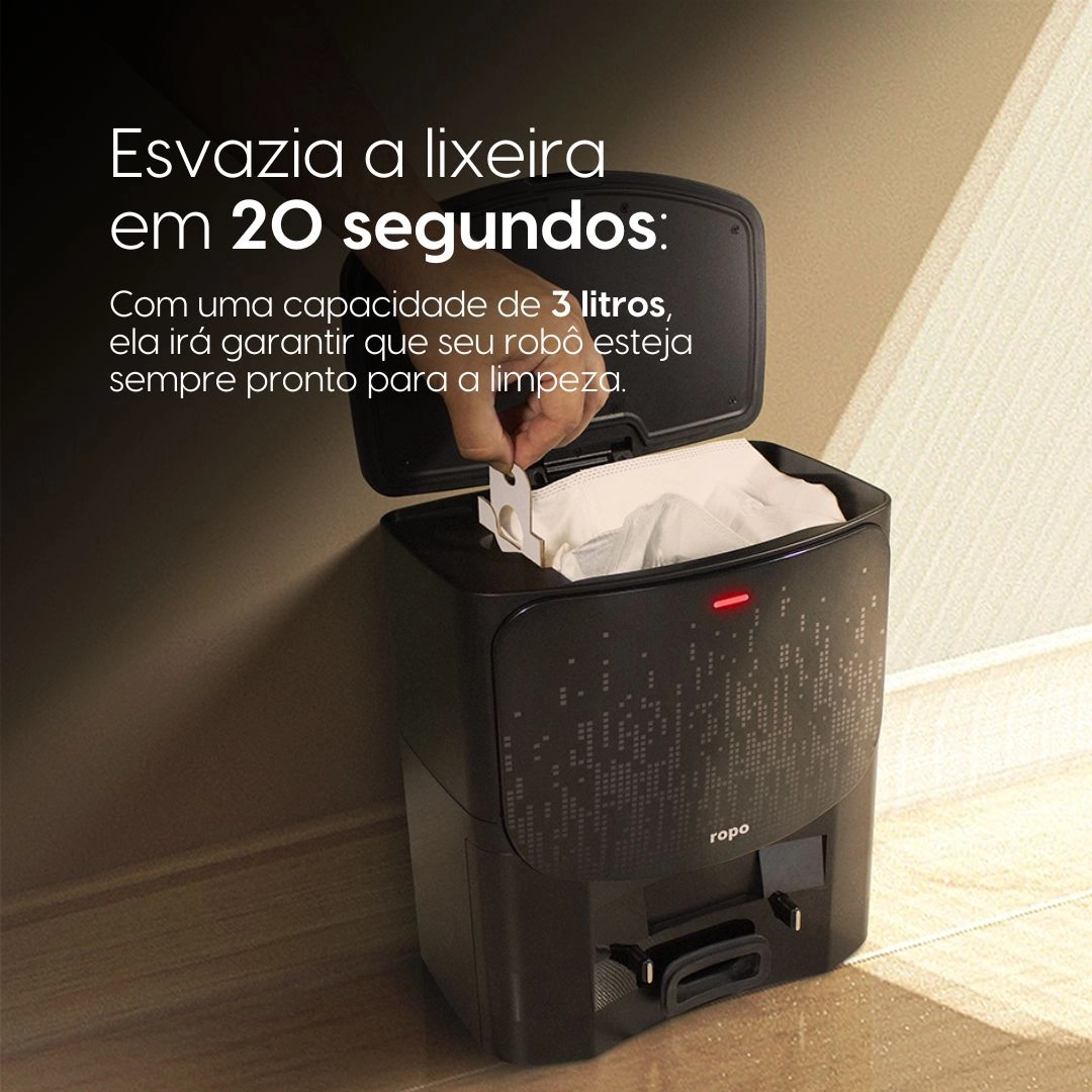 Estação de recarga autolimpante ropo Smart Cleaner 220V