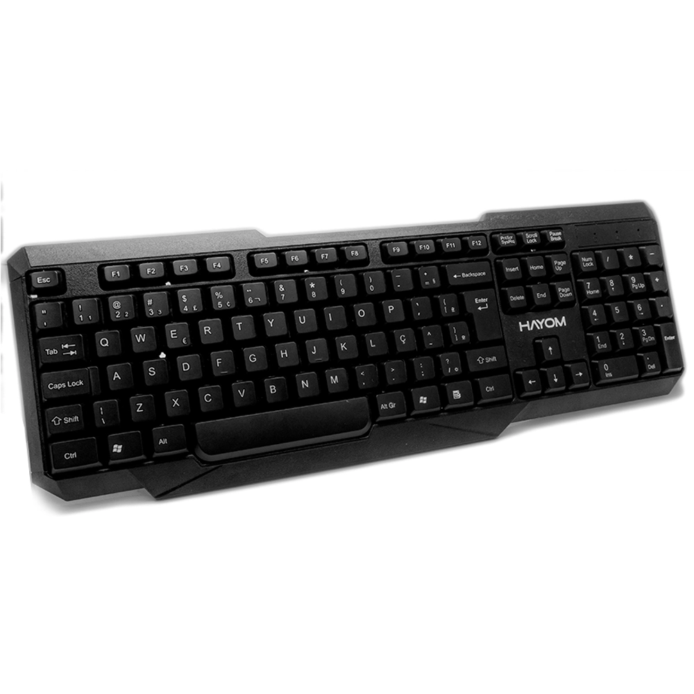 Teclado Com Mouse HAYOM Office Sem Fio - TC3210