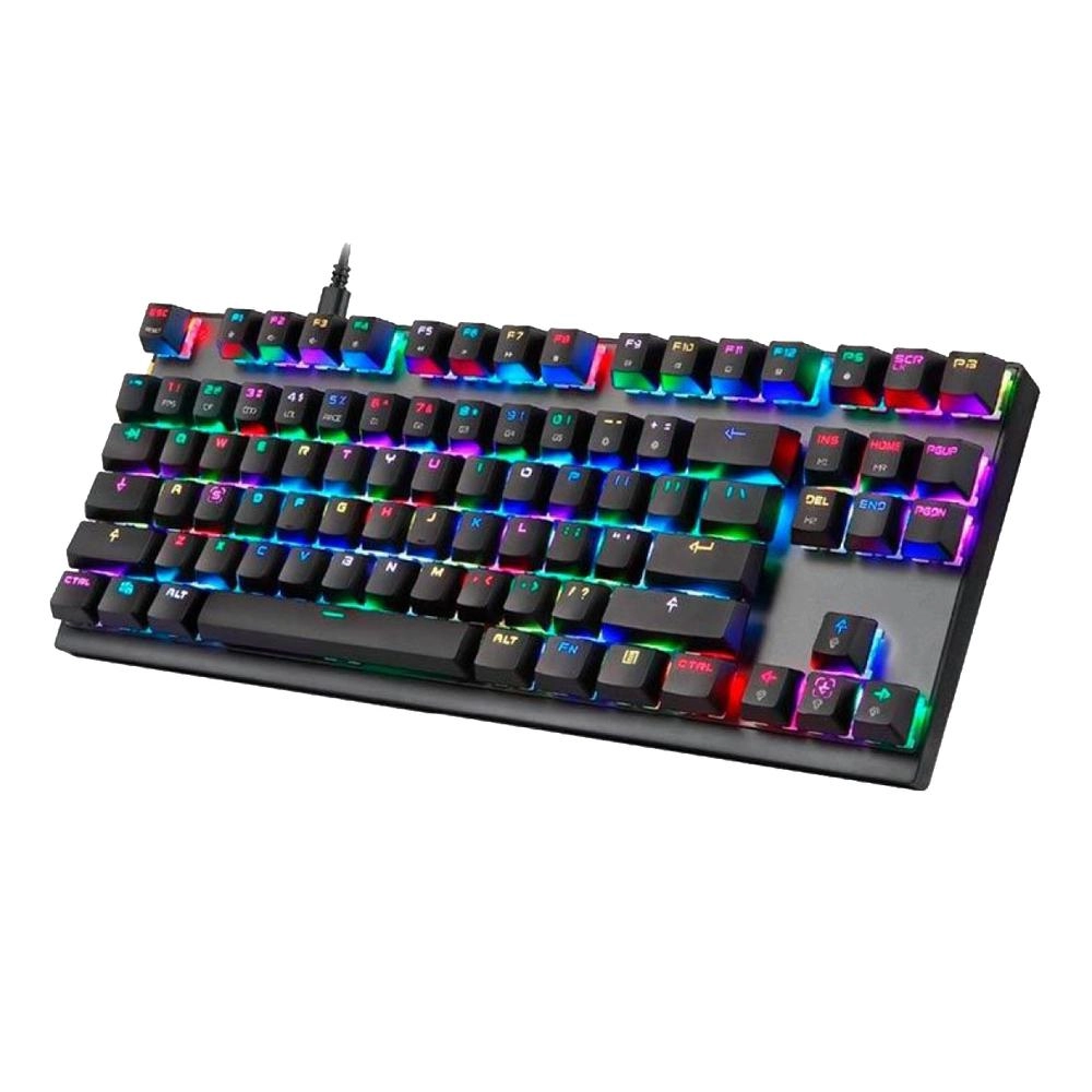 Teclado MOTOSPEED CK82 Switch Vermelho RGB - Preto